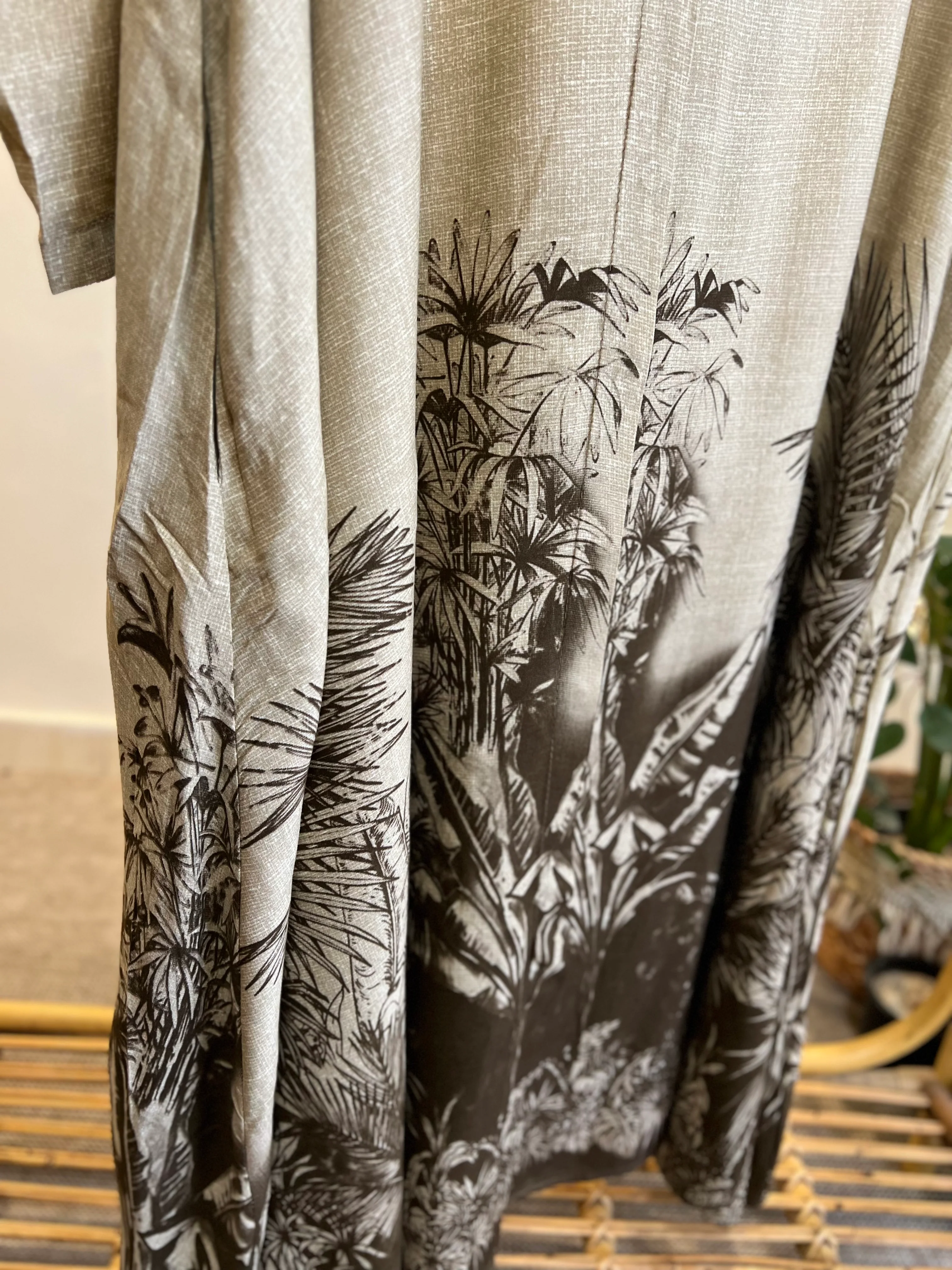 Beige X Brown Belted Shirt Dress - Image 4