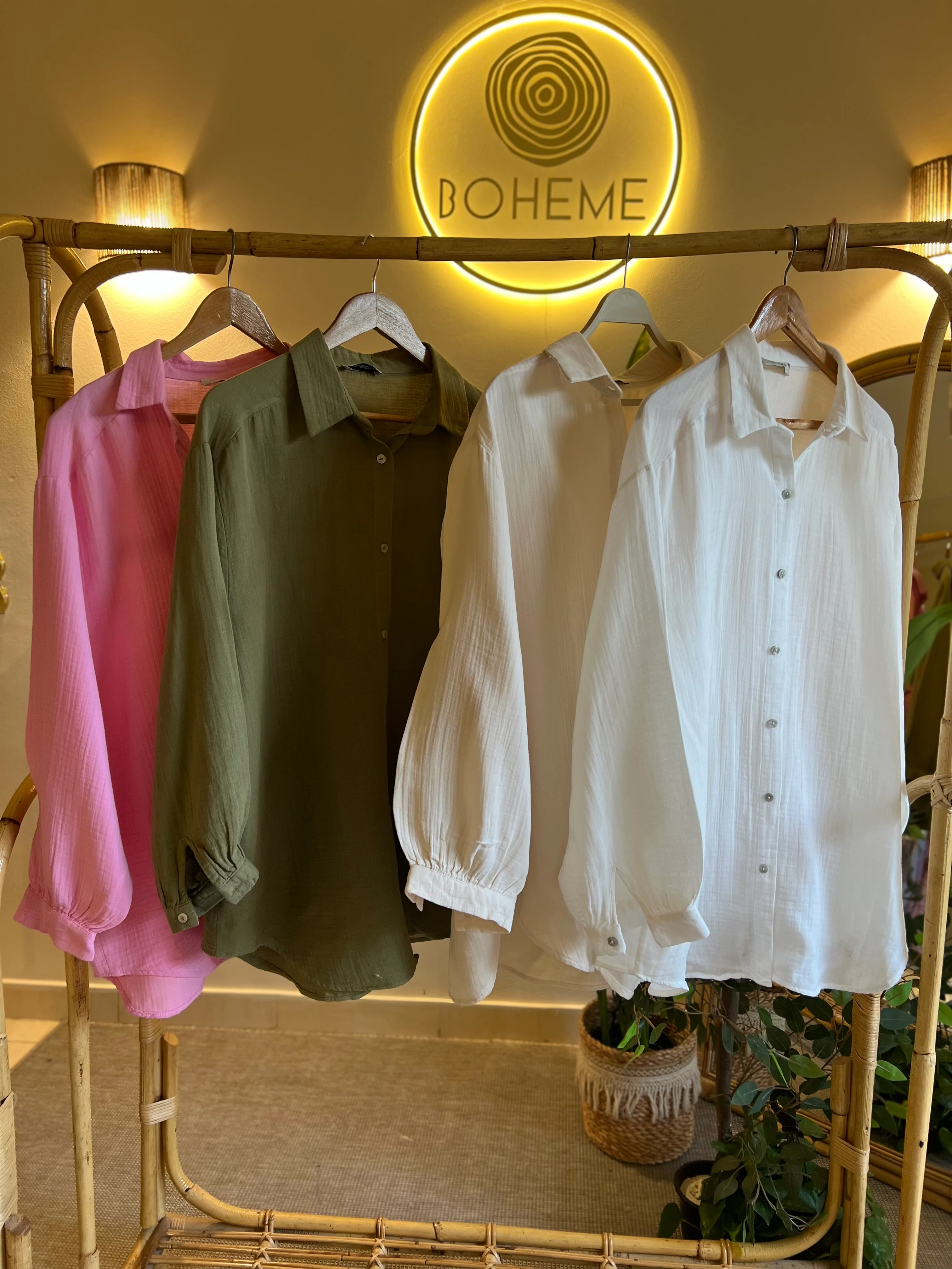 Pink Muslin Cotton Oversized Shirt - Image 8